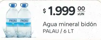 El Milagro Mayorista Palau agua mineral bidón oferta