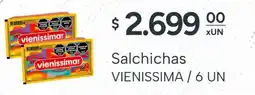 El Milagro Mayorista Vienissima salchichas oferta