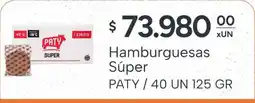 El Milagro Mayorista Paty hamburguesas súper oferta