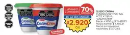 Carrefour Market Casancrem - queso crema clasico/light/sin sal oferta