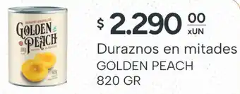 El Milagro Mayorista Golden peach duraznos en mitades oferta