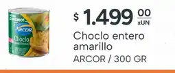 El Milagro Mayorista Arcor choclo entero amarillo oferta