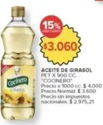 Carrefour Market Cocinero - aceite de girasol oferta