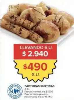 Carrefour Market Facturas surtidas oferta