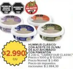 Carrefour Market Hummus clásico oferta