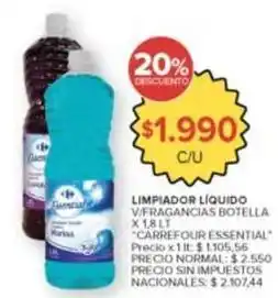 Carrefour Market Esencial - limpiador líquido oferta