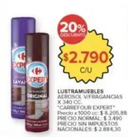 Carrefour Market Carrefour - lustramuebles aerosol v/fragancias oferta