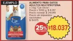 Carrefour Market Cat chow - alimento para gatos adultos multiproteina oferta