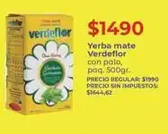 Verdeflor - yerba mate con palo