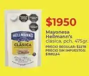 Supermercados Vea Hellmann's - mayonesa clásica oferta