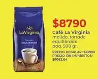 Supermercados Vea La virginia - café molido, torrado equilibrado oferta