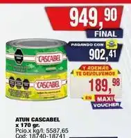 Maxiconsumo Atun cascabel oferta