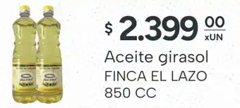 El Milagro Mayorista Finca el lazo aceite girasol oferta