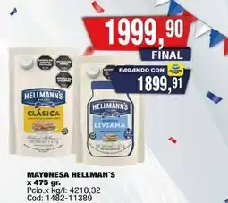 Maxiconsumo Mayonesa oferta