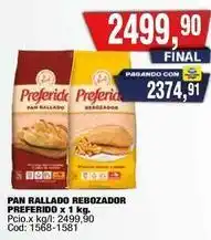 Maxiconsumo Preferido - pan rallado rebozador oferta