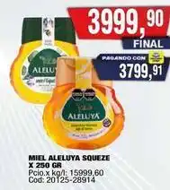 Maxiconsumo Aleluya - miel squeze oferta