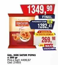 Maxiconsumo Don satur - gal. don satur pepas oferta
