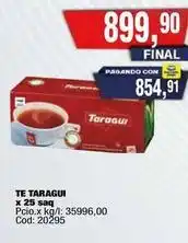 Maxiconsumo Taraguí - te taragui oferta