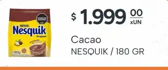 El Milagro Mayorista Nesquik cacao oferta