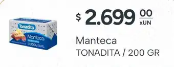 El Milagro Mayorista Tonadita manteca oferta