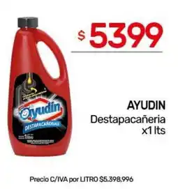 Nini Mayorista AYUDIN Destapacañeria oferta