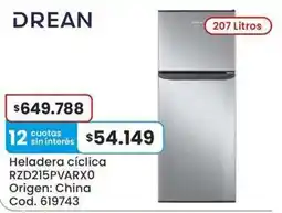 Coto Drean heladera cíclica oferta