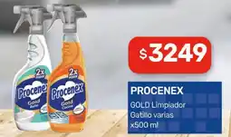 Nini Mayorista Procenex gold limpiador gatillo varias oferta