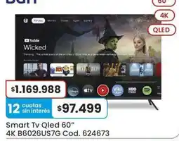 Coto Bgn smart tv qled 60" oferta