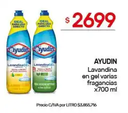 Nini Mayorista AYUDIN Lavandina en gel oferta