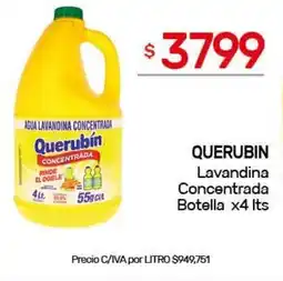 Nini Mayorista QUERUBIN Lavandina Concentrada Botella oferta