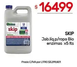 Nini Mayorista SKIP Jab.liq.p/ropa Bio enzimas oferta