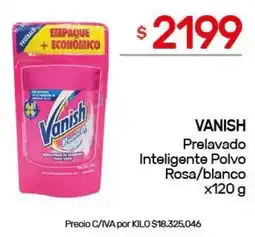 Nini Mayorista VANISH Prelavado Inteligente Polvo Rosa/blanco oferta