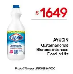 Nini Mayorista Ayudin quitamanchas blancos intensos floral oferta