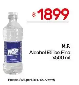 Nini Mayorista M.F. alcohol etilico fino oferta