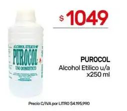 Nini Mayorista Purocol alcohol etilico u/a oferta