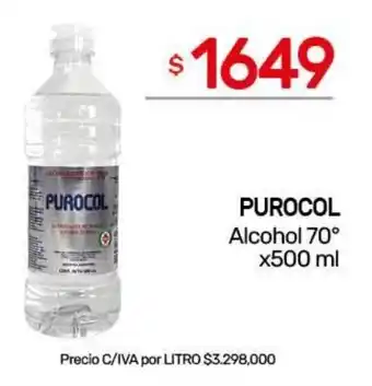 Nini Mayorista Purocol alcohol 70° oferta