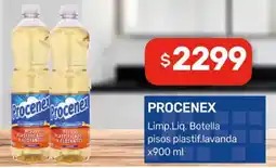 Nini Mayorista PROCENEX Limp.Liq. Botella pisos plastif.lavanda oferta