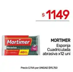 Nini Mayorista Mortimer esponja cuadriculada abrasiva oferta