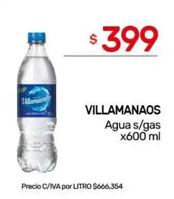 Nini Mayorista Villamanaos agua s/gas oferta