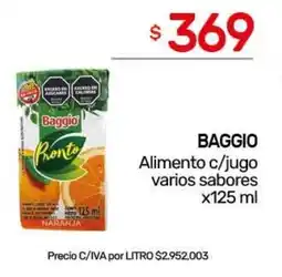 Nini Mayorista Baggio alimento c/jugo varios sabores oferta