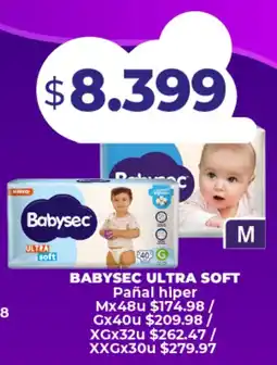 Supermayorista Vital Babysec pañal hiper oferta