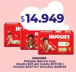 Supermayorista Vital Huggies pañales natural care oferta