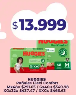 Supermayorista Vital Huggies pañales flexi confort oferta