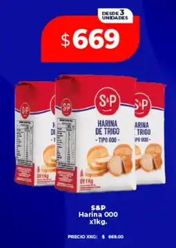 Supermayorista Vital S&P harina 000 oferta