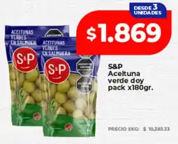 Supermayorista Vital S&P aceituna verde doy oferta