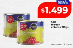 Supermayorista Vital S&P morrón entero oferta