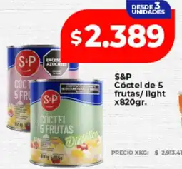 Supermayorista Vital S&P cóctel de 5 frutas/light oferta