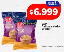 Supermayorista Vital S&P palitos salados oferta