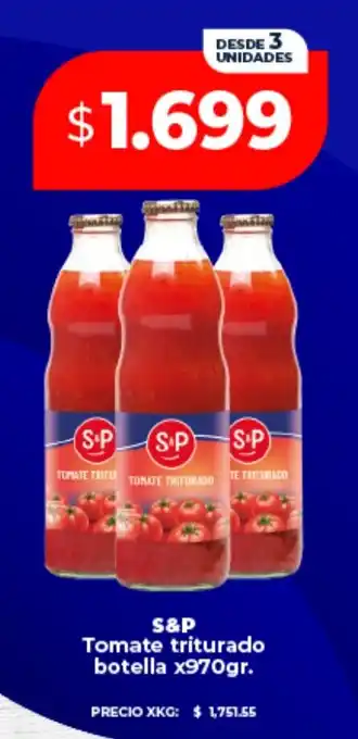 S&P tomate triturado