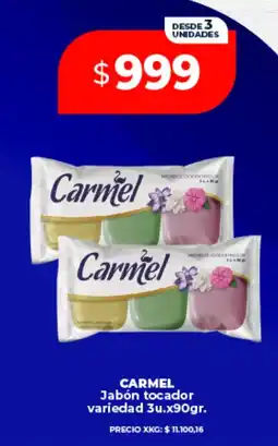 Supermayorista Vital Carmel jabón tocadoc oferta